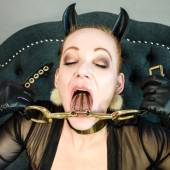 Fancy Steel Tongue Gag 008